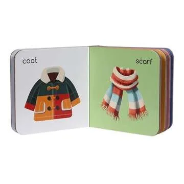 Early Learning: 12 Board Books Set for Kids Toddlers Covering A Wide Range Topics from Nmubers and Alphabets to Toys and Transport, Baby Books, Educational Toy