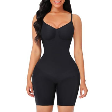 FeelinGirl Shapewear for Women Tummy Control Body Shaper Plus Size Seamless Full Body Waist Trainer ...