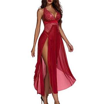 Avidlove Sexy Deep V Neck Lingerie for Women