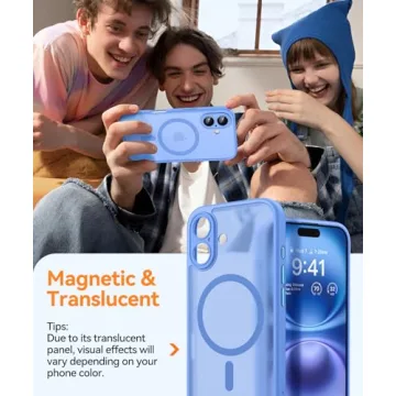 Quality CANSHN Magnetic iPhone 16 Case with Camera Protection