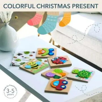 Magifire Wooden Puzzles for Toddlers - Fun and Safe Education