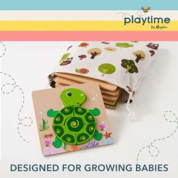 Magifire Wooden Puzzles for Toddlers - Fun and Safe Education