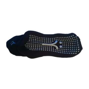 Grip Socks for Barre/Fitness/Home/Being Awesome (Small)