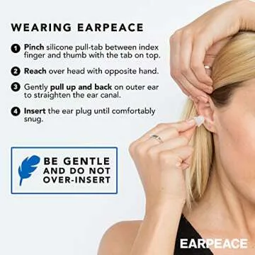 EarPeace Concert Ear Plugs for Musicians and Festivals