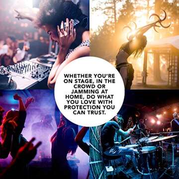 EarPeace Concert Ear Plugs for Musicians and Festivals