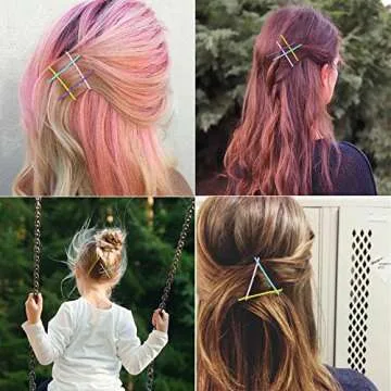 150 Pcs 2.2 Inch Mix Colorful Bobby Pin for Girls Women, Hair Pins with Cute Box, Colored Bobby Pins for Hair, Bobby Hair Pins Great for All Hair Types