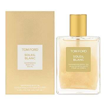 Tom Ford Soleil Blanc Shimmering Body Oil for Unisex, 3.4 Ounce