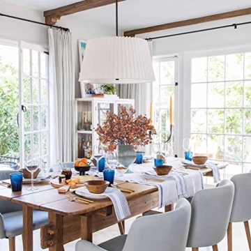 Momkids Baby's Breath Artificial Flowers - 6pcs Coral Red Bouquets