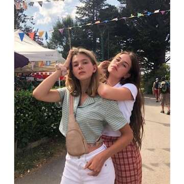 CLUCI Small Sling Bag for Women,Vegan Leather Crossbody Bags for Women,Fanny Packs with Guitar Strap