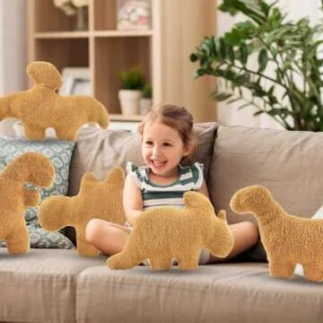 NXCHIZS Dino Nugget Pillow Plush for Fun Gift Ideas