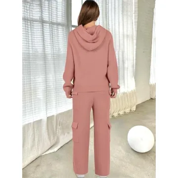 Stylish ANRABESS Women's Two Piece Knit Sweater Set