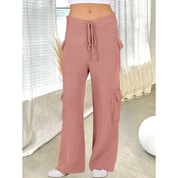 Stylish ANRABESS Women's Two Piece Knit Sweater Set