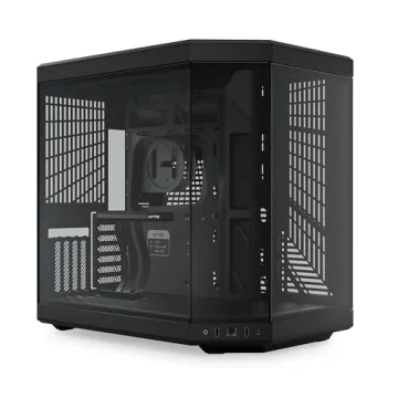 HYTE Y70 Upgraded Modern Aesthetic Dual Chamber Panoramic Tempered Glass Mid-Tower ATX Computer Gami...