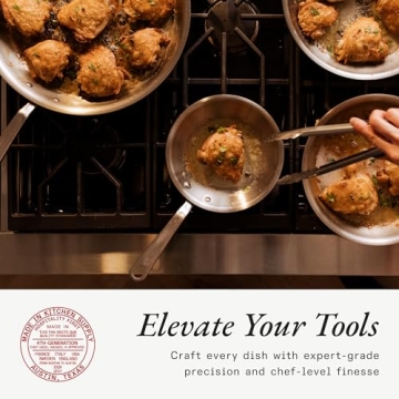 8-Inch Stainless Steel Frying Pan by Made In Cookware