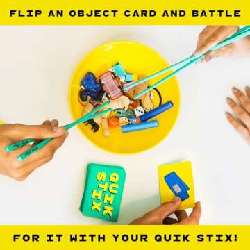 Lucky Egg Quik Stix - Exciting Family Game for Ages 7+