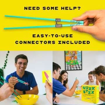 Lucky Egg Quik Stix - Exciting Family Game for Ages 7+