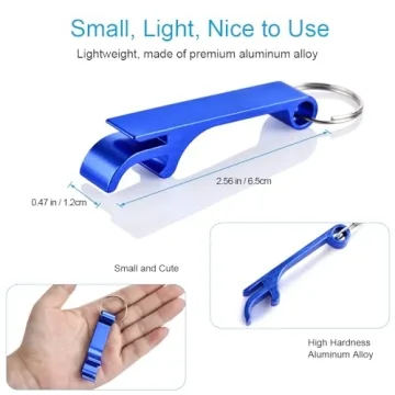 Mcyye Colorful Mini Bottle Openers for Easy Serving