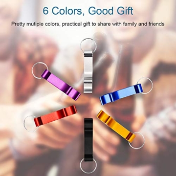 Mcyye Colorful Mini Bottle Openers for Easy Serving