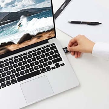 Amazon Basics Micro SDXC Card 128GB with A2 U3 Performance