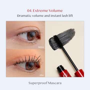 CLIO Kill Lash Superproof Mascara (04 EXTREME VOLUME BLACK)