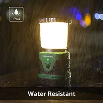 Lighting EVER 1000LM Rechargeable LED Lantern