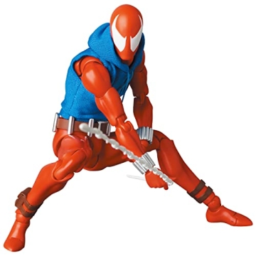 MAFEX Scarlet Spider Comic Ver. Action Figure – 6.1"