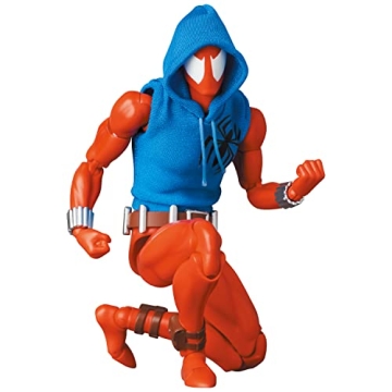 MAFEX Scarlet Spider Action Figure – 6.1" Collectible