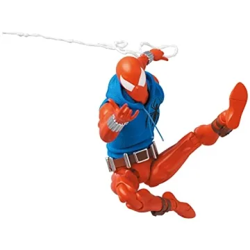 MAFEX Scarlet Spider Action Figure – 6.1" Collectible