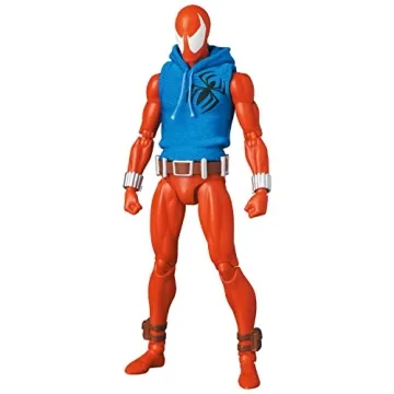 MAFEX Scarlet Spider Action Figure – 6.1" Collectible