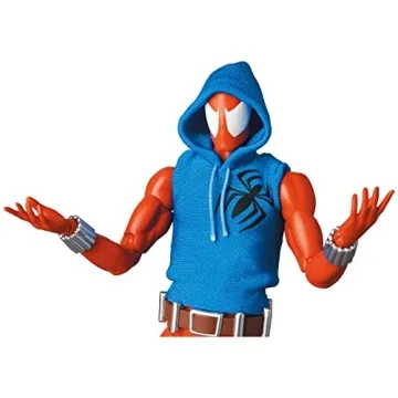 MAFEX Scarlet Spider Action Figure – 6.1" Collectible