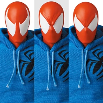 MAFEX Scarlet Spider Action Figure – 6.1" Collectible