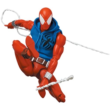 MAFEX Scarlet Spider Action Figure – 6.1" Collectible