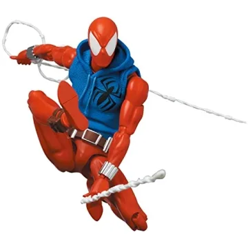 MAFEX Scarlet Spider Action Figure – 6.1" Collectible