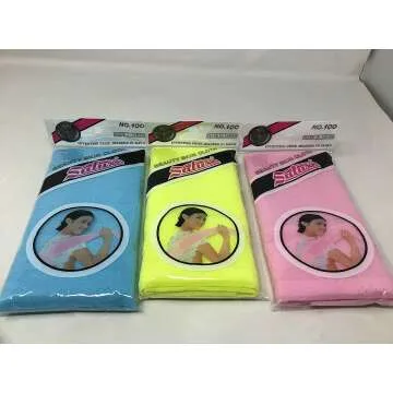 Salux Nylon Japanese Bath Towel Set - 3pcs