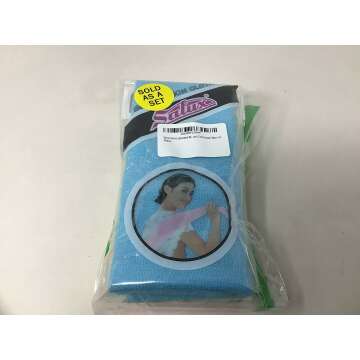 Salux Nylon Japanese Bath Towel Set - 3pcs