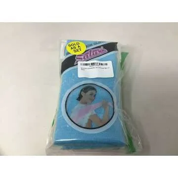 Salux Nylon Japanese Bath Towel Set - 3pcs