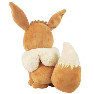 Pokemon 8" Eevee & Pikachu Plush 2-Pack for Kids