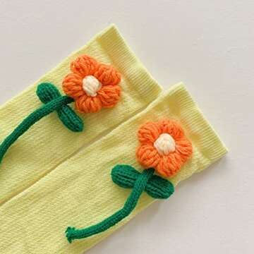 Wepetyo 20 Pcs Crochet Flowers Knitting Flower Appliques Embellishments for DIY Hair Clothes Hats Bags Sewing Decor Craft Home Decoration(Mixed Colors)