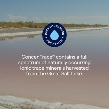 ConcenTrace Liquid Trace Mineral Drops for Health Support