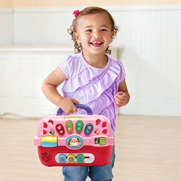 VTech Care for Me Learning Carrier, Pink