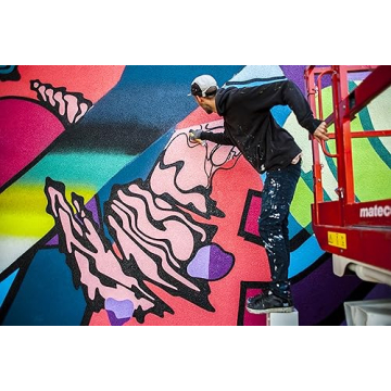 Montana Cans Shock Black Spray Paint - Quick-Dry & Versatile