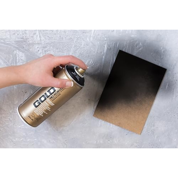 Montana Cans Shock Black Spray Paint - Quick-Dry & Versatile
