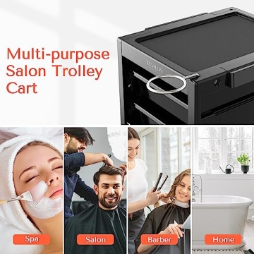 Stylish TASALON Salon Trolley Cart for Professionals