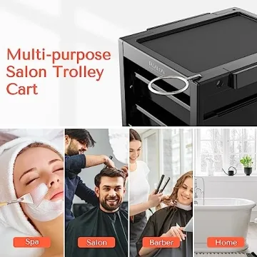 Stylish TASALON Salon Trolley Cart for Professionals