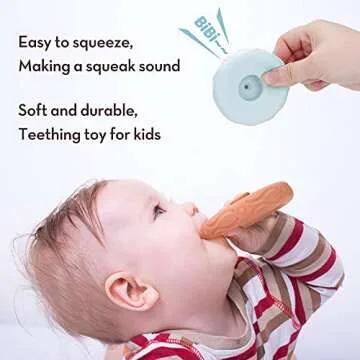 Mini Tudou 6 PCS Baby Girl Toy Stacking & Nesting Toys, Soft Stacking Blocks Ring Stacker, Baby Sens...