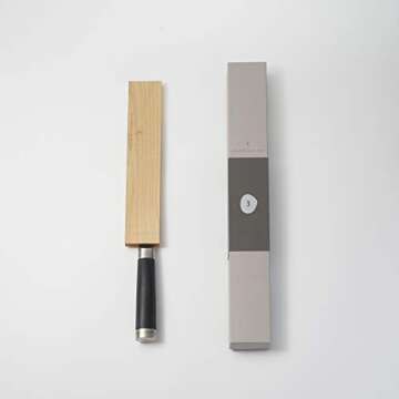 Michel BRAS Kitchen Knife - No. 3 Large Black