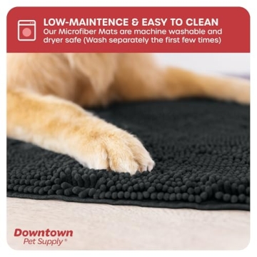 My Doggy Place Muddy Paws Rug - Quick-Drying and Absorbent