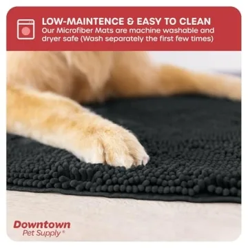 My Doggy Place Muddy Paws Rug - Quick-Drying and Absorbent