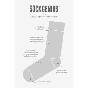 Crypto Currency 5 Pair Gift Set Variety Pack - Bitcoin, Ethereum, Monero, Litecoin, Ripple - Carded Cotton Cryptocurrency Novelty Crew Dress Socks (UNISEX)