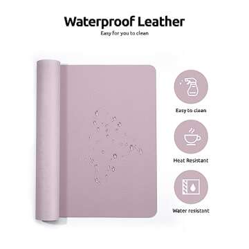 YSAGi Leather Desk Pad Protector for Office & Home